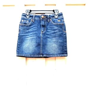 Justice 12S Jean Skirt with Built in Shorts